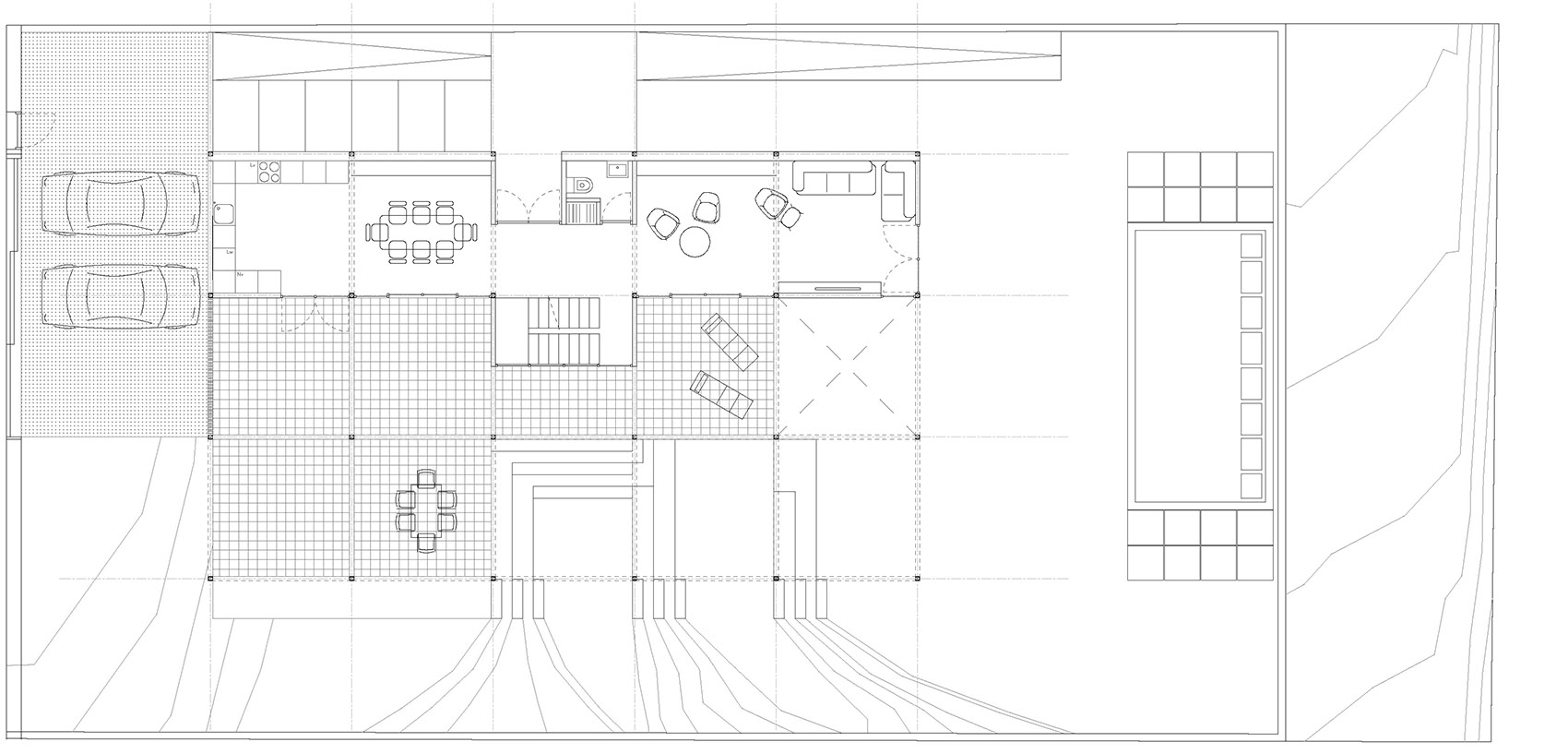 brick vault house by space popular