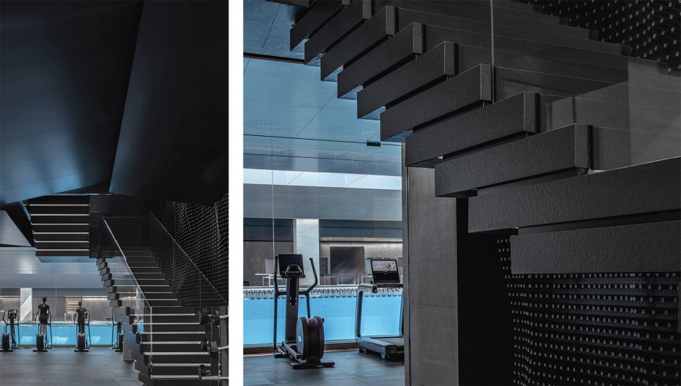 fusion fitness q plex premium club china by pone architecture