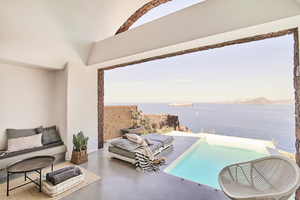 nature eco residences santorini by george zafiriou