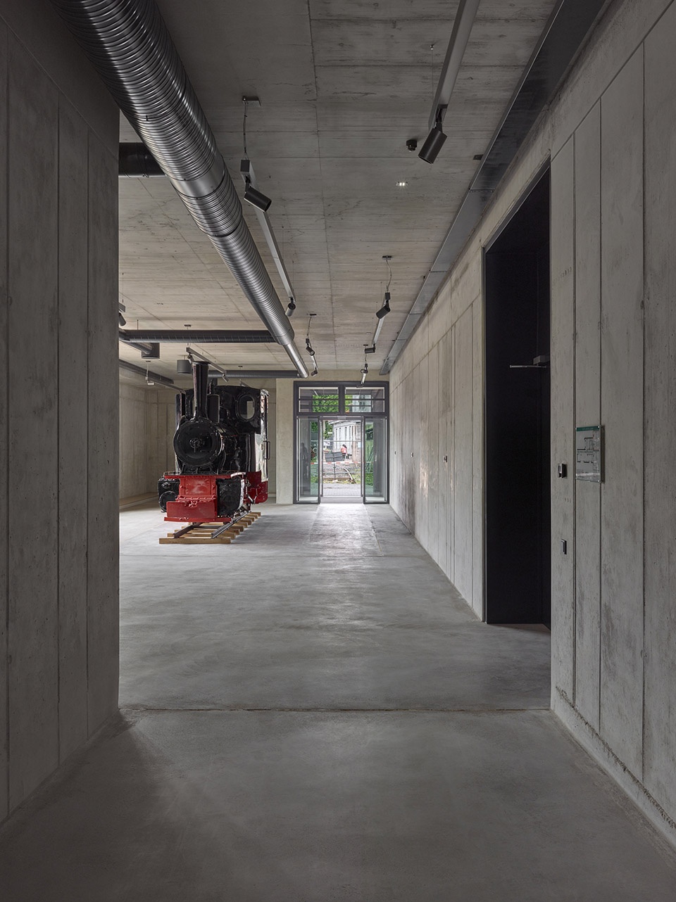 railway museum bochum by max dudler