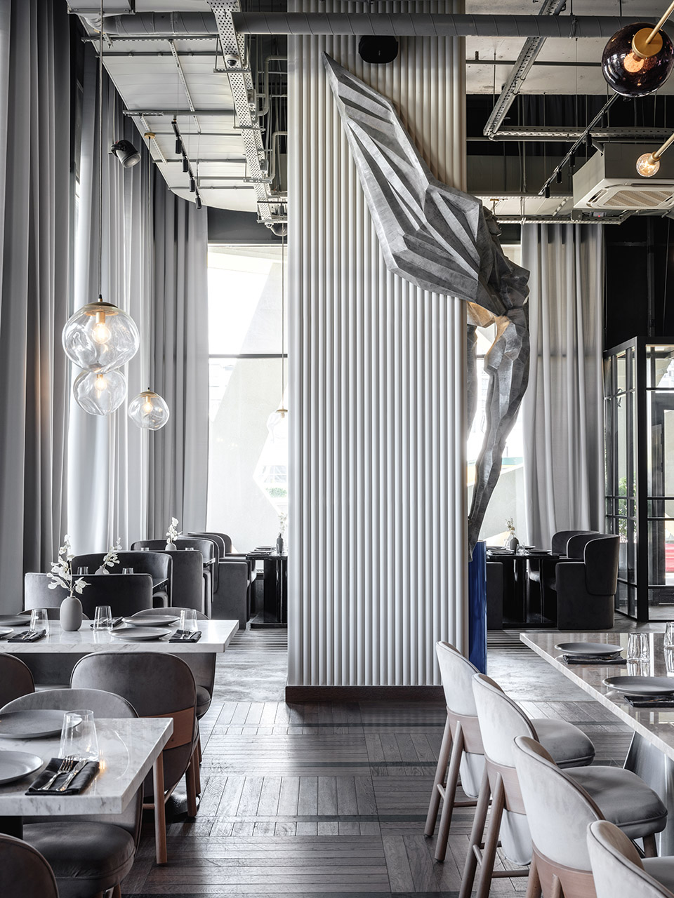 Restaurant Polyot by Asthetique