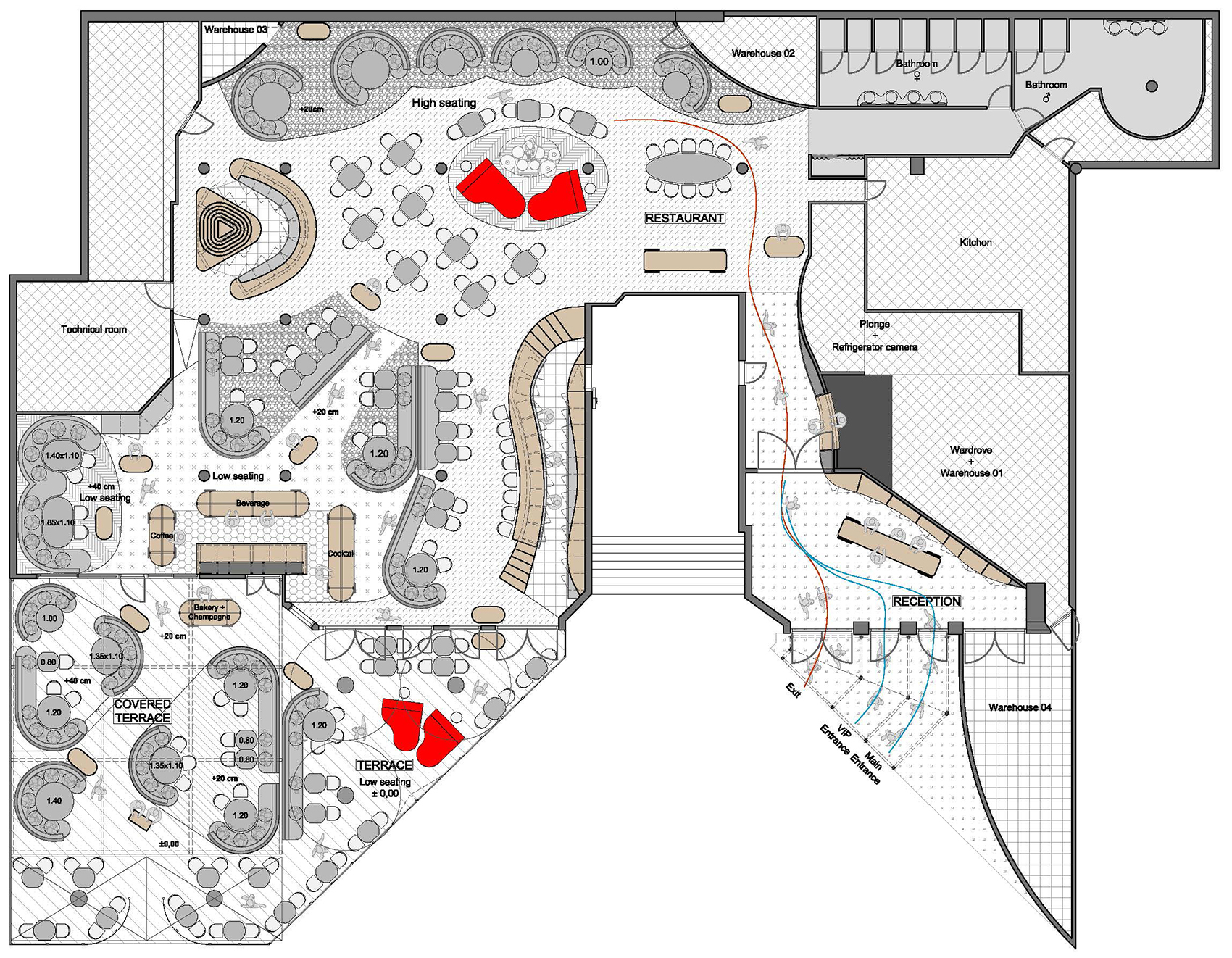 "疯狂的钢琴"音乐餐饮俱乐部,荷兰 / el equipo creativo - 谷德设计