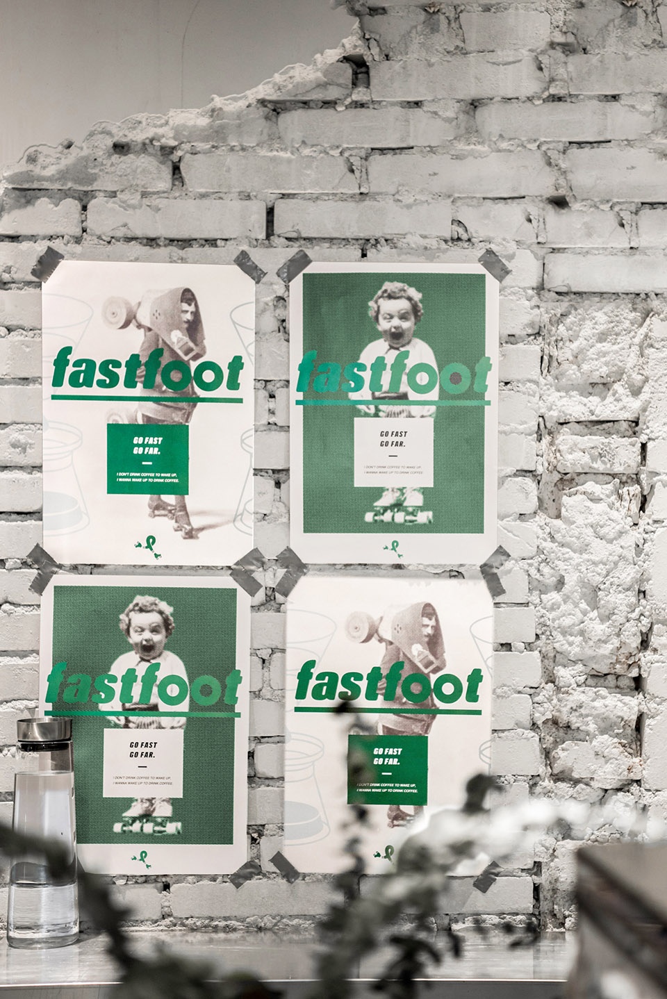 fastfoot coffee by hold design