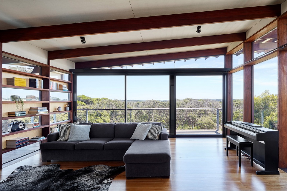 green velvet house by peter winkler architects