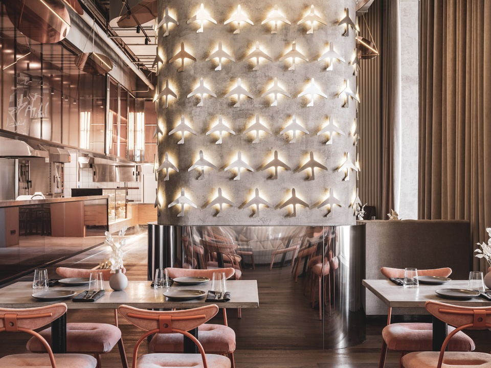Restaurant Polyot by Asthetique