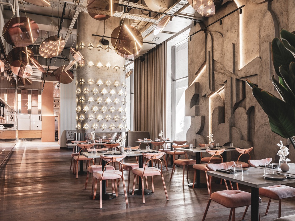 Restaurant Polyot by Asthetique
