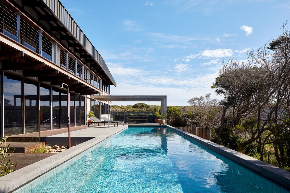 green velvet house by peter winkler architects