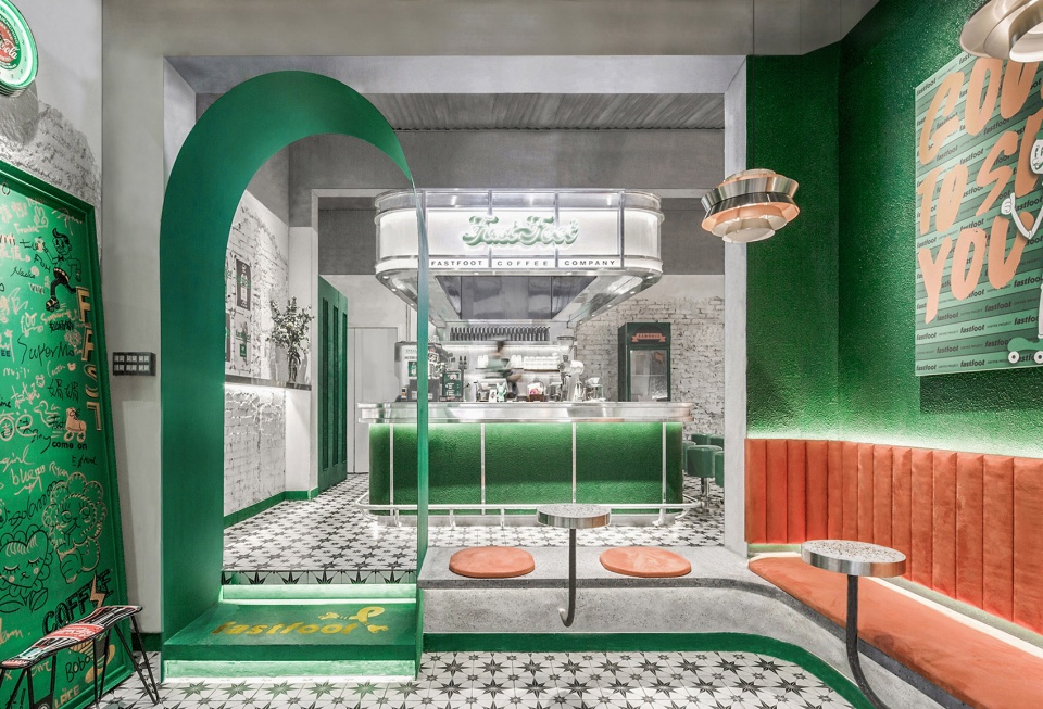 fastfoot coffee by hold design