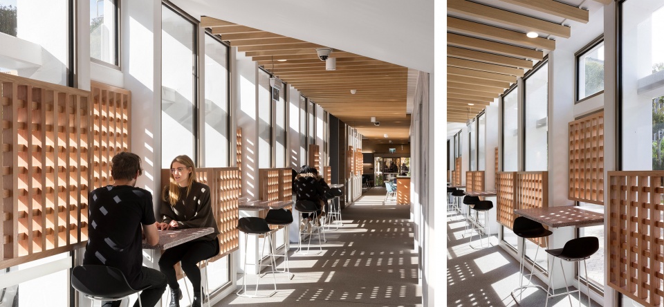 victoria university building c lecture theatres australia by designinc