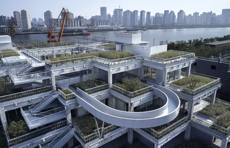绿之丘 - 上海杨浦区杨树浦路1500号改造 / 同济原作设计工作室