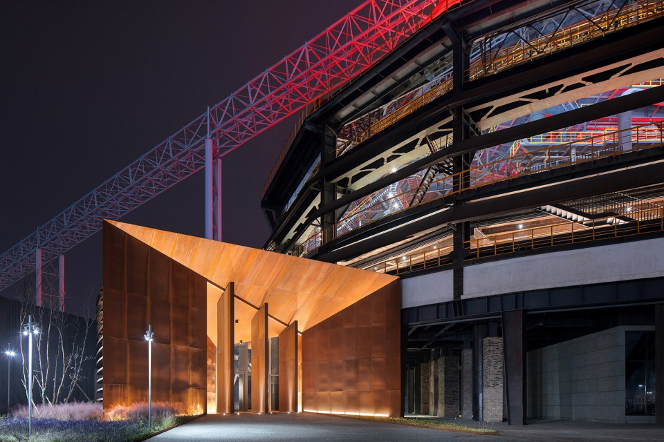 blast furnace no 3 and exhibition hall d in shougang industrial park china by supercloud studio