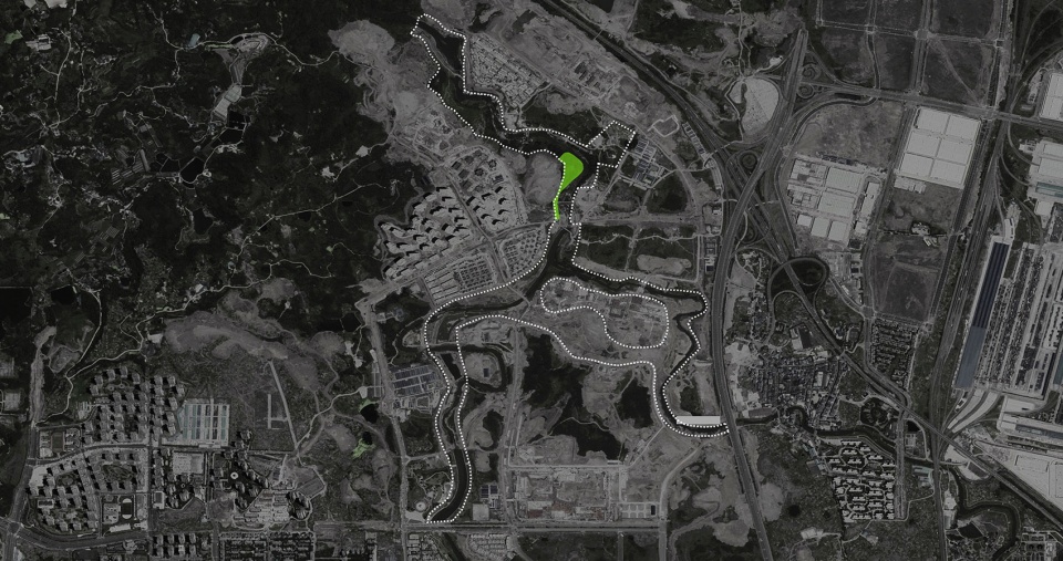 waterfront park of chongqing cultural tourism town china by change studio