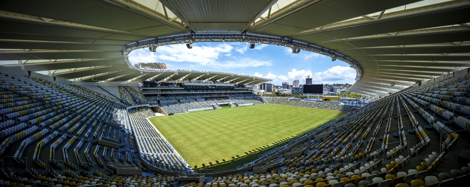 queensland country bank stadium by cox architecture