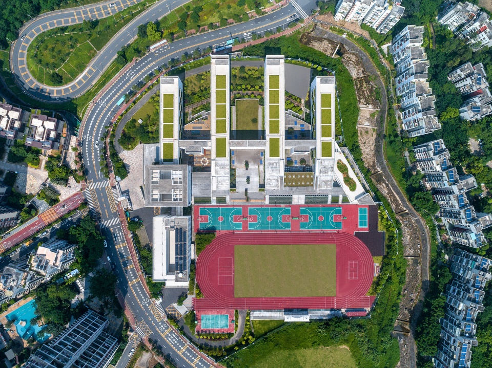 shenzhen yunhai school china by aube