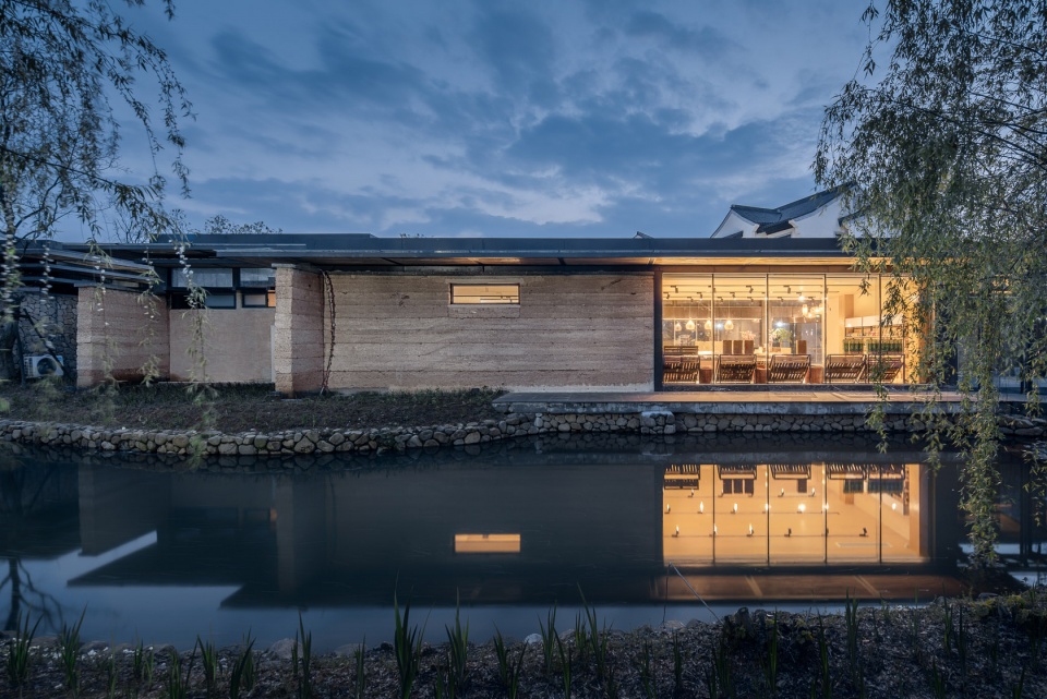 the architecture design of rural culture hall parlor of the village china by shanghai jiaotong university design and research institute