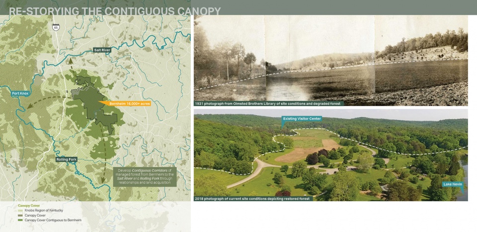 2019 asla analysis and planning award of honor re storying the knobs a master plan for bernheim arboretum research forest by studio outside