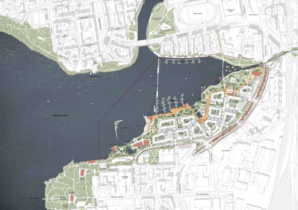 architecturestudio noan wins international competition for viinikanlahti masterplan in tampere finland