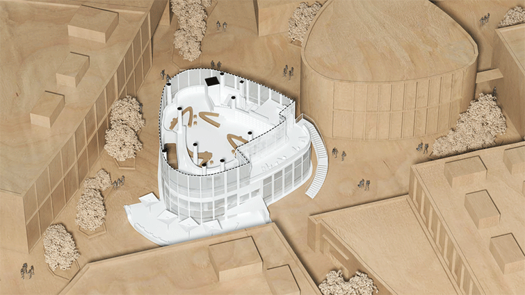fangting bookstore china by a9a rchitects