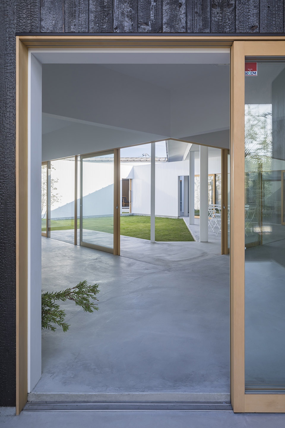 house and office in hofu by tato architects