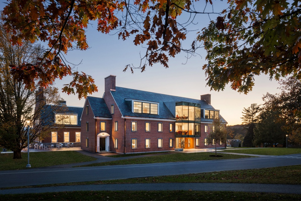 renovation of bennington colleges commons building by christoff finio architecture