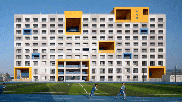 jinlong prefab school shenzhen china by crossboundaries