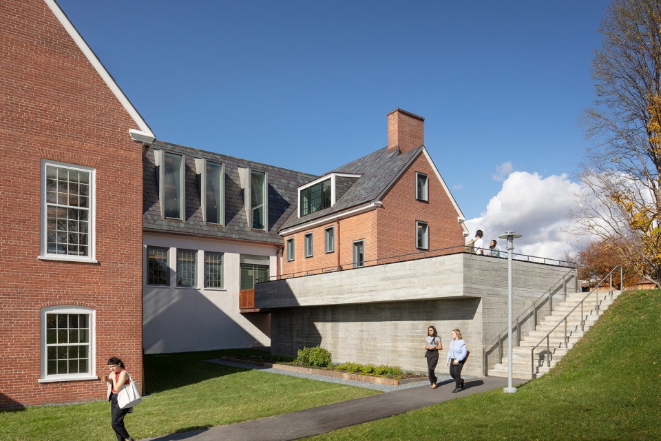 renovation of bennington colleges commons building by christoff finio architecture