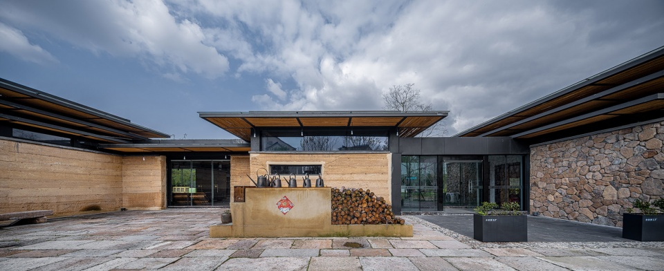 the architecture design of rural culture hall parlor of the village china by shanghai jiaotong university design and research institute