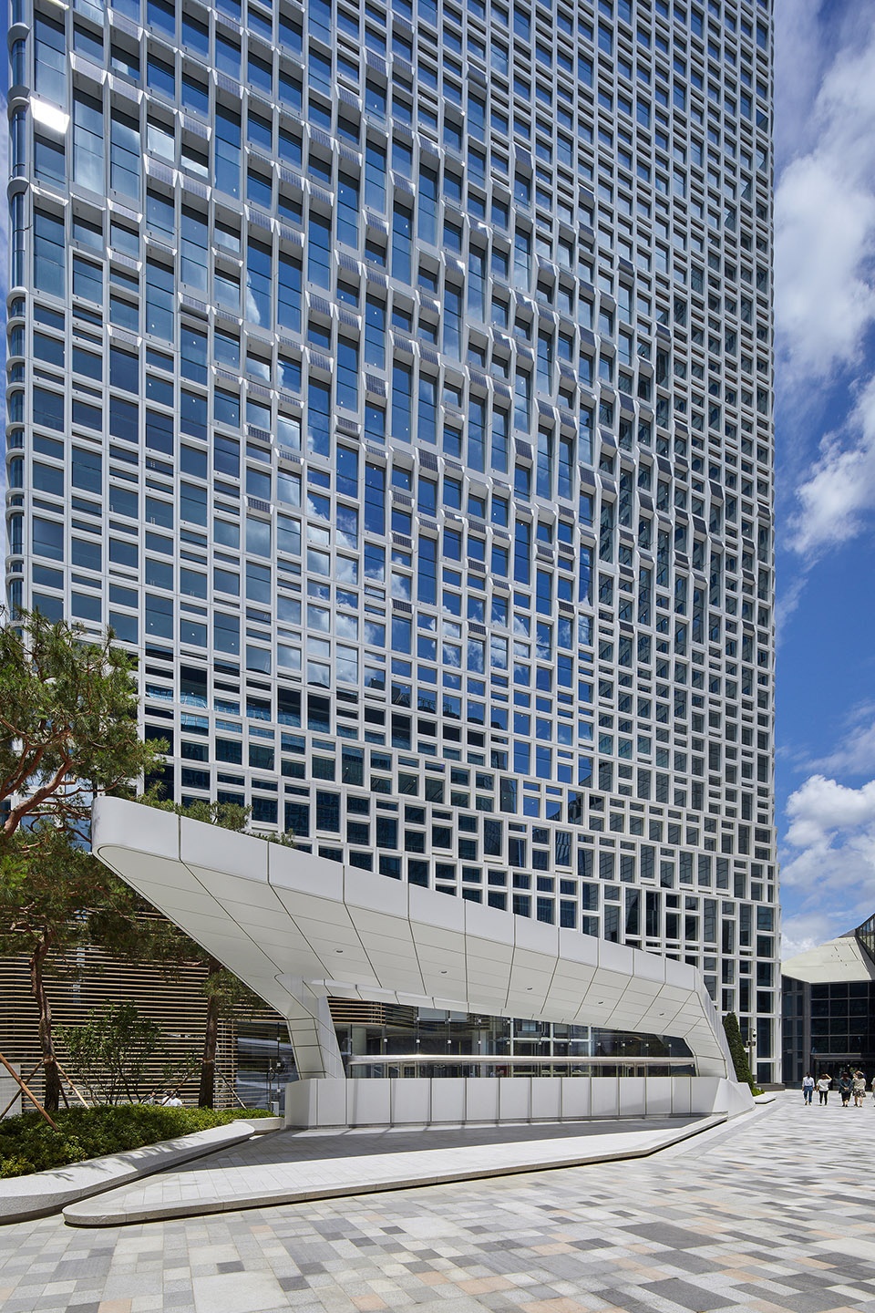 the retrofit of the hanwha hq by unstudio