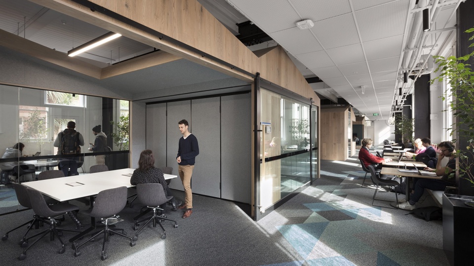 the university of melbourne engineering workshop by designinc