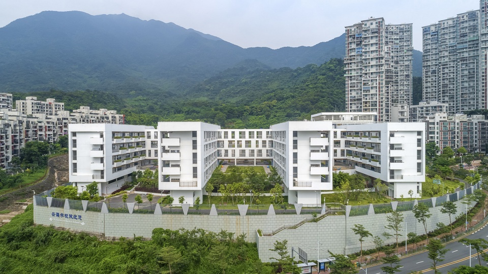 shenzhen yunhai school china by aube