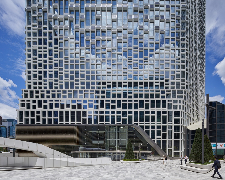 the retrofit of the hanwha hq by unstudio