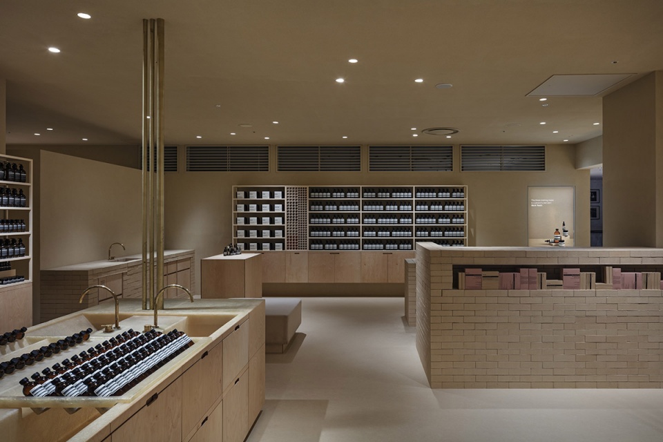 aesop lucua 1100 by schemata architects