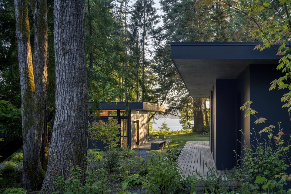 hood cliff retreat by wittman estes architecture landscape