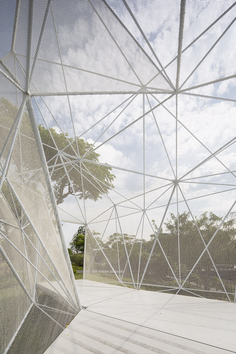 airmesh at gardens by the bay singapore by airlab