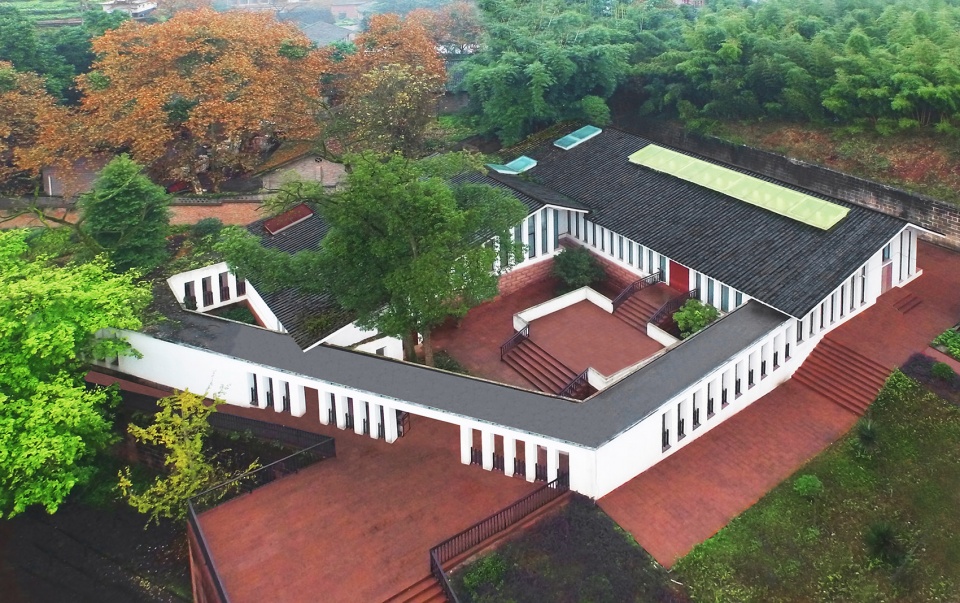 memorial hall in chishui china by west line studio