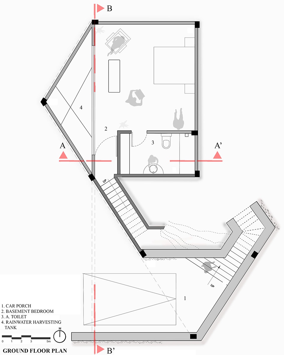 shikhara house by wallmakers