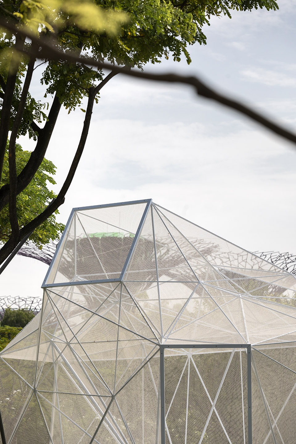 airmesh at gardens by the bay singapore by airlab