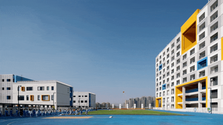 jinlong prefab school shenzhen china by crossboundaries