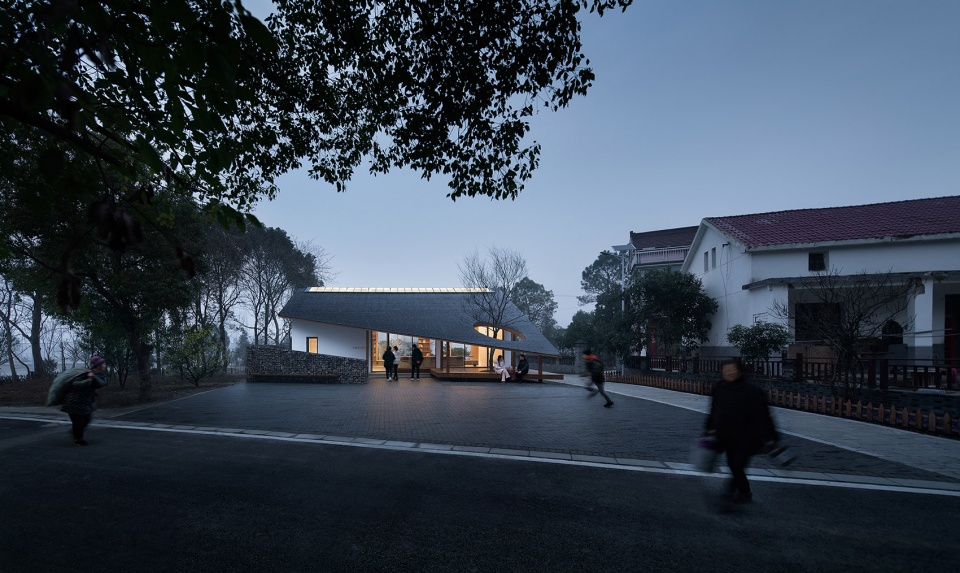 majialong village activity building china by mix architecture