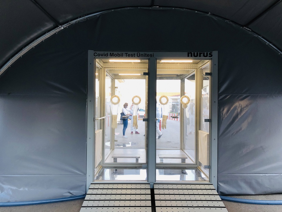 covid19 mobile test unit by nurus