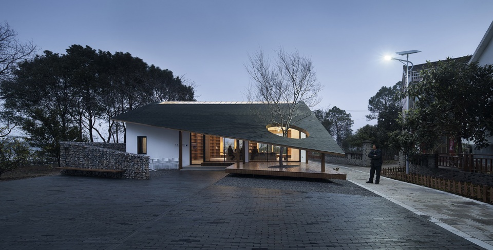 majialong village activity building china by mix architecture