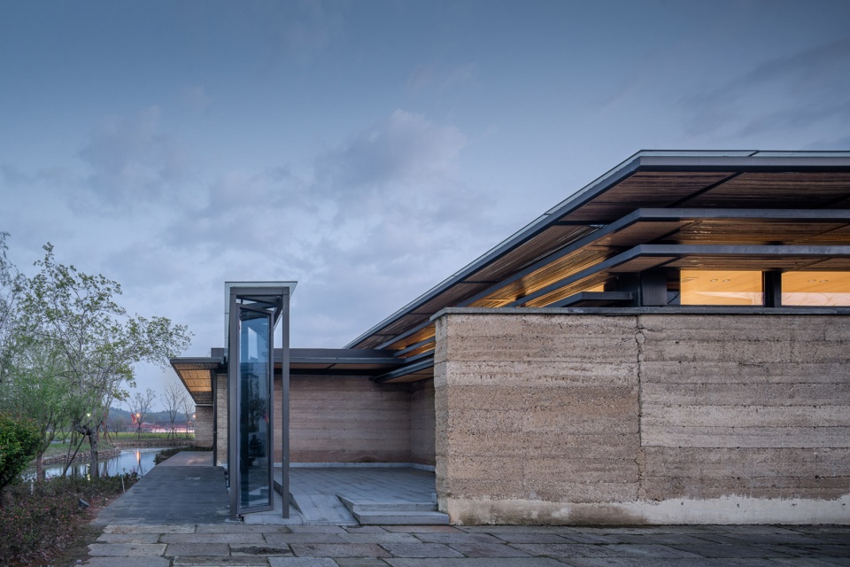 the architecture design of rural culture hall parlor of the village china by shanghai jiaotong university design and research institute