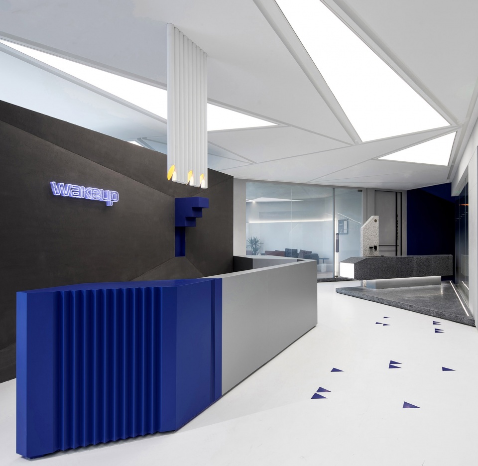 wakeup barber training school china by umor interior design