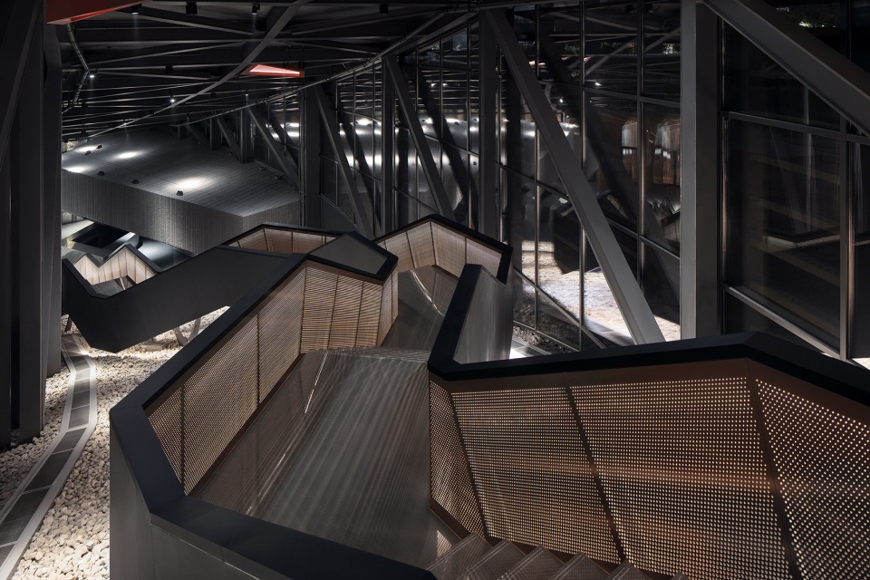 blast furnace no 3 and exhibition hall d in shougang industrial park china by supercloud studio