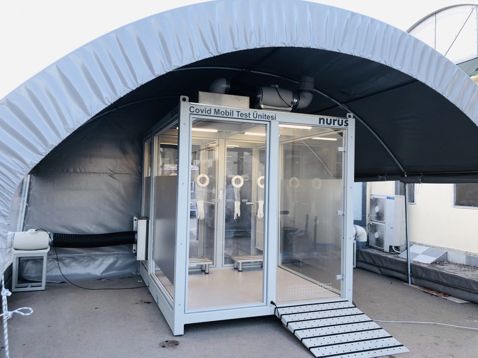 covid19 mobile test unit by nurus
