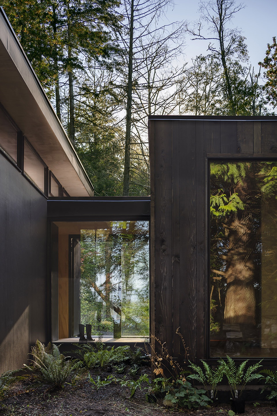 hood cliff retreat by wittman estes architecture landscape