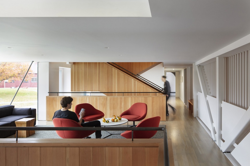 renovation of bennington colleges commons building by christoff finio architecture