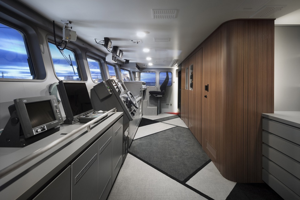 Interior and exterior design for the tuna longliner by nendo
