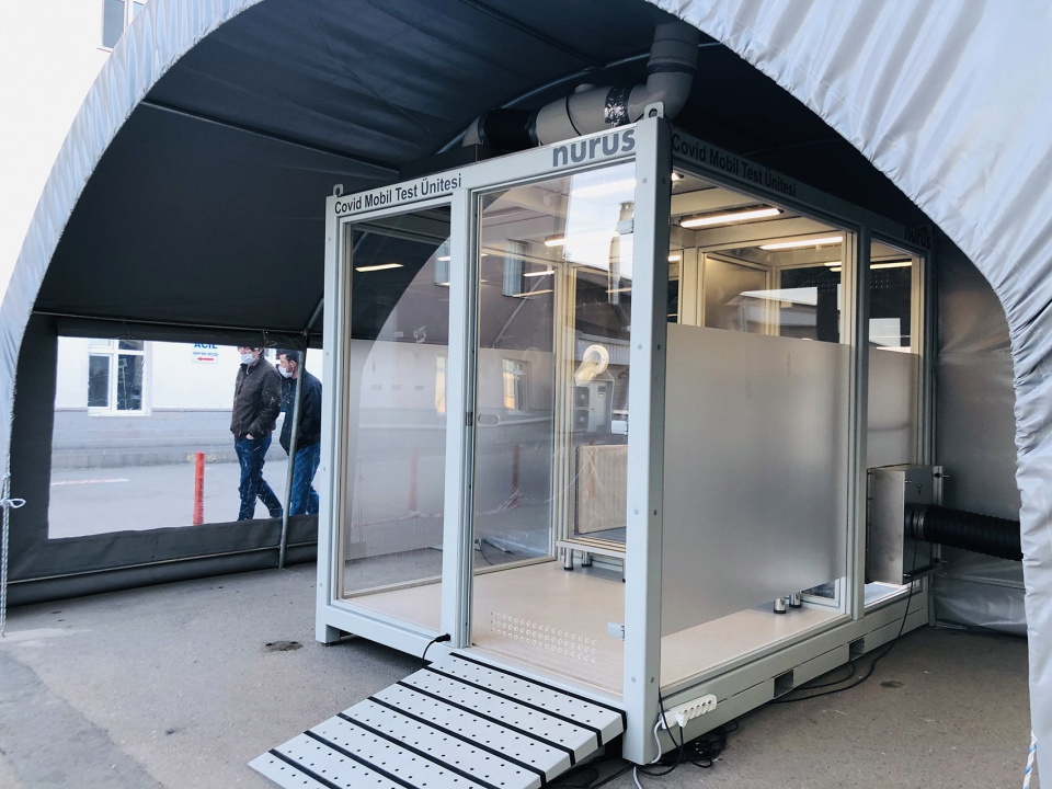 covid19 mobile test unit by nurus