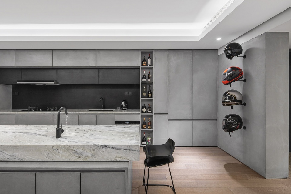 renovation of the apartment beside the huangpu river china by found architects